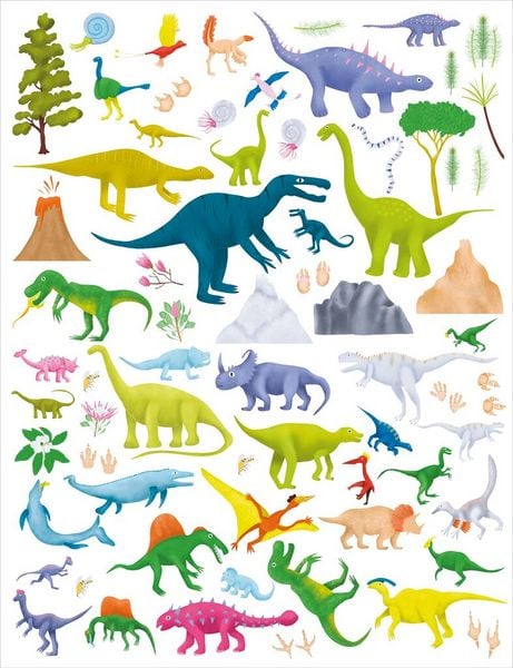 Produktbild: Mein magisches Rubbelsticker-Buch Dinosaurier