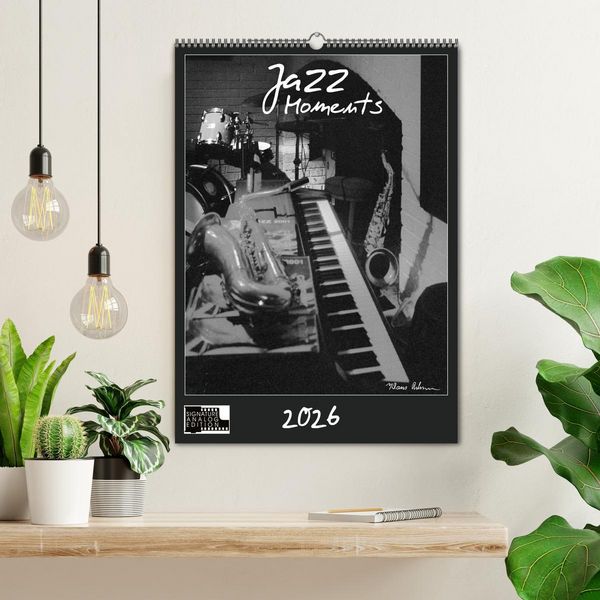 Produktbild: Jazz Moments (Wandkalender 2026 DIN A2 hoch), CALVENDO Monatskalender