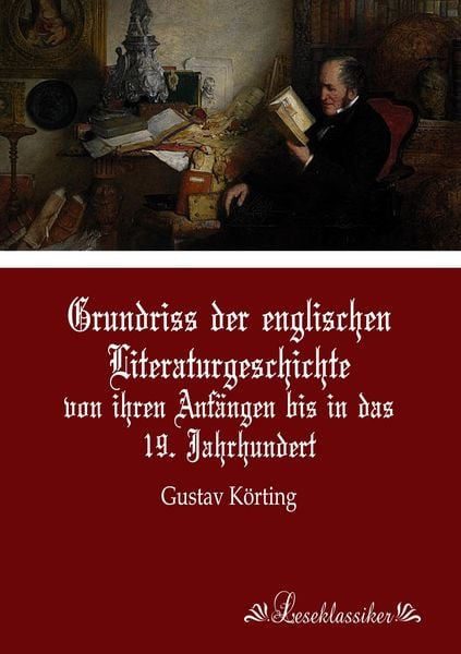 Produktbild: Grundriss der englischen Literaturgeschichte