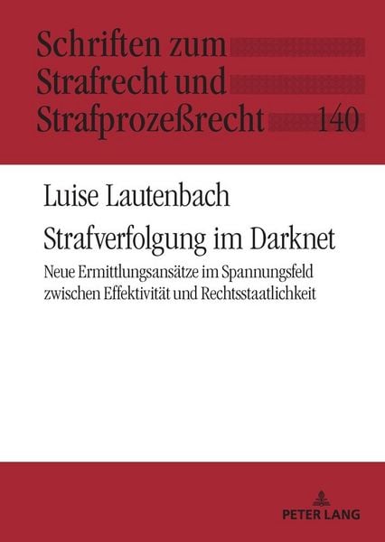 Produktbild: Strafverfolgung im Darknet