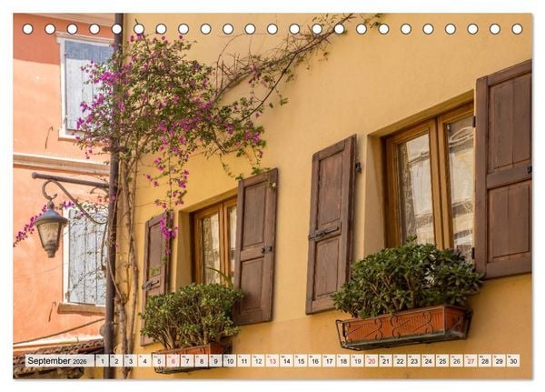 Produktbild: GARDASEE Idyllisches Limone sul Garda (Tischkalender 2026 DIN A5 quer), CALVENDO Monatskalender