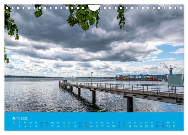 Produktbild: An der Kieler F&ouml;rde (Wandkalender 2026 DIN A4 quer), CALVENDO Monatskalender