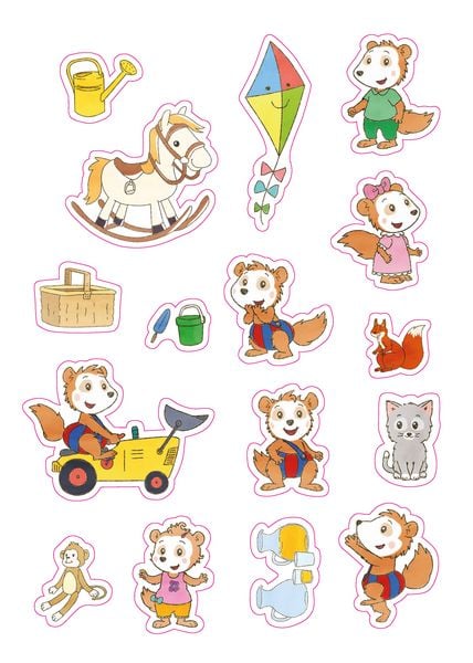 Produktbild: Bobo Siebenschl&auml;fer Magnet-Spielbuch f&uuml;r Kinder ab 3 Jahren