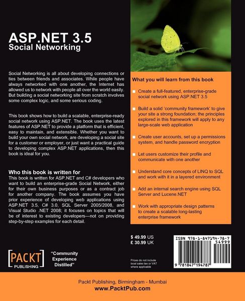 Produktbild: ASP.Net 3.5 Social Networking