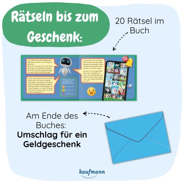 Produktbild: Der Konfi-Escape - 20 knifflige R&auml;tsel: Version Junge
