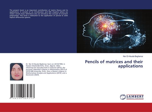 Produktbild: Pencils of matrices and their applications