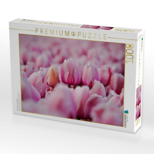 Produktbild: CALVENDO Puzzle Rosa Tulpen in Julianadorp | 1000 Teile Lege-Gr&ouml;&szlig;e 64x48cm Foto-Puzzle f&uuml;r gl&uuml;ckliche Stunden