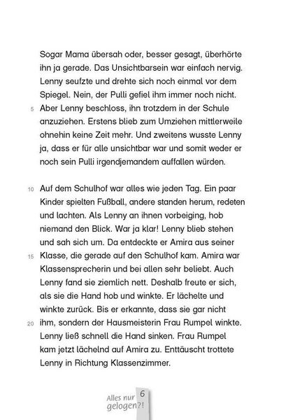Produktbild: Alles nur gelogen?! &ndash; Lesestufe 3