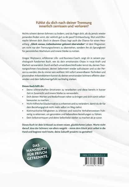 Produktbild: Gl&uuml;ck voraus! Liebeskummer gekonnt &uuml;berwinden. Wie du aus deinem emotionalen Chaos einen Neuanfang machst.