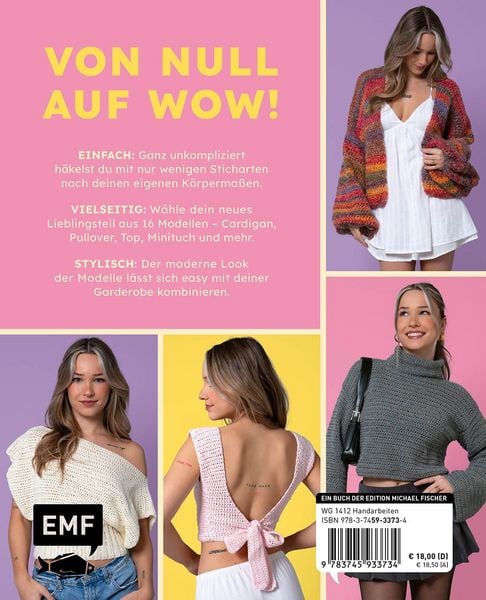 Produktbild: Kleidung h&auml;keln lernen, die dir passt mit martaxantonia &ndash; Crochet with me