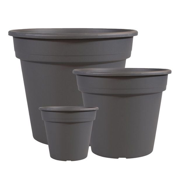 Produktbild: Blumentopf anthrazit &Oslash;40x34cm