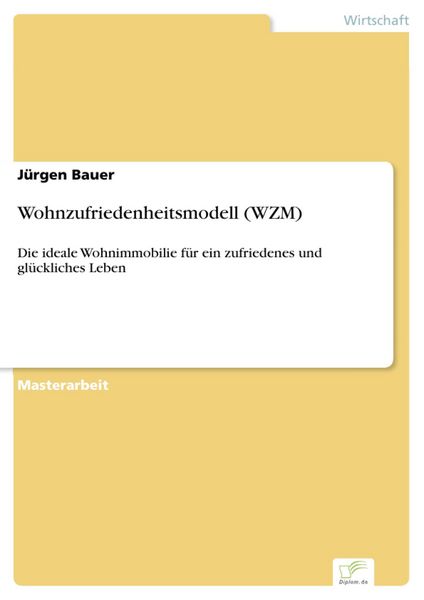 Produktbild: Wohnzufriedenheitsmodell (WZM)