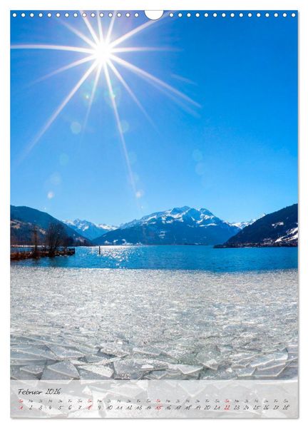 Produktbild: Rund um Zell am See (Wandkalender 2026 DIN A3 hoch), CALVENDO Monatskalender