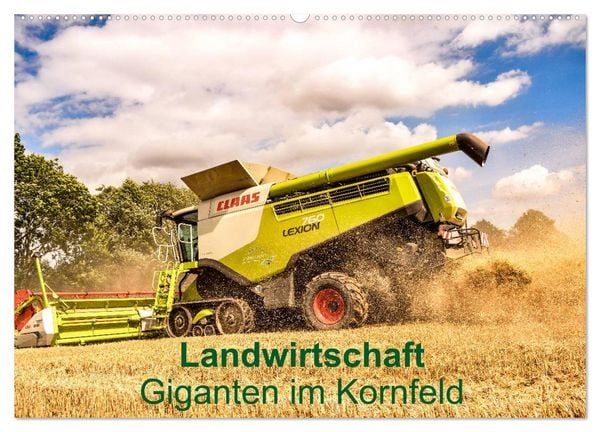 Produktbild: Landwirtschaft - Giganten im Kornfeld (Wandkalender 2026 DIN A2 quer), CALVENDO Monatskalender