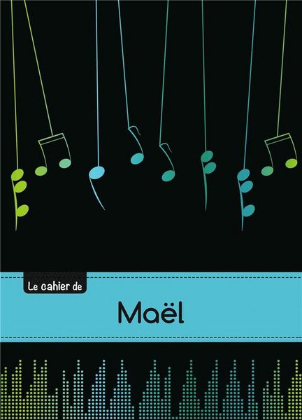 Produktbild: Carnet mael musique,48p,a5