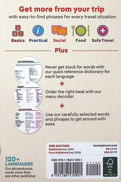 Produktbild: Lonely Planet India Phrasebook & Dictionary