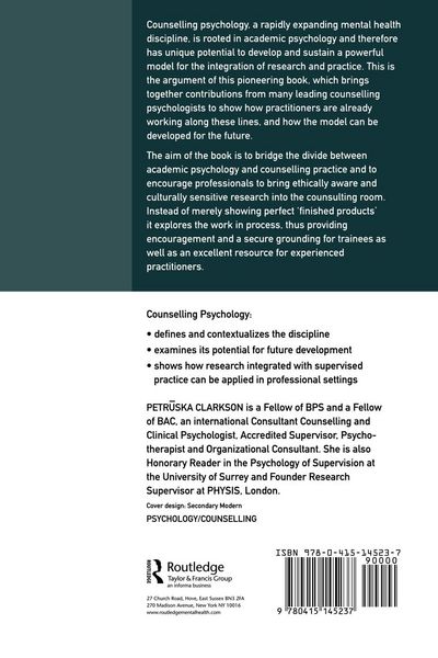 Produktbild: Counselling Psychology