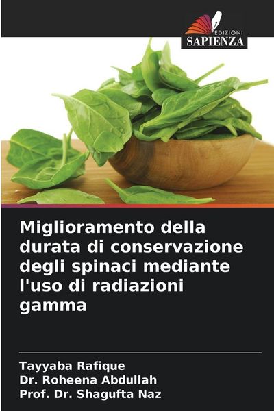 Produktbild: Miglioramento della durata di conservazione degli spinaci mediante l'uso di radiazioni gamma