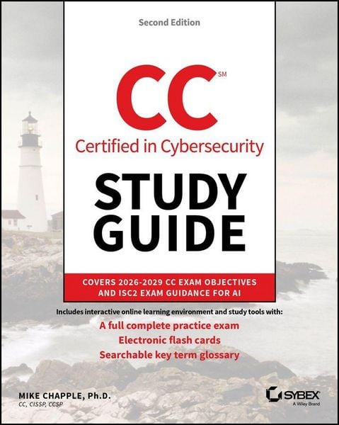 Produktbild: CC Certified in Cybersecurity Study Guide