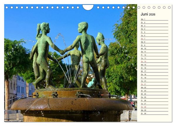 Produktbild: Zwickau - Stadt an der Mulde (Wandkalender 2026 DIN A4 quer), CALVENDO Monatskalender