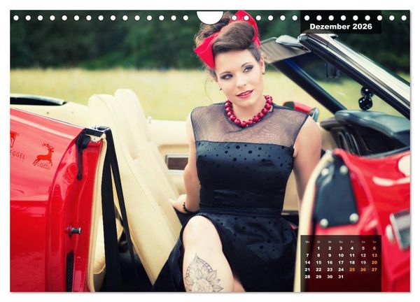 Produktbild: Rockabilly - Back to the 50s (Wandkalender 2026 DIN A4 quer), CALVENDO Monatskalender