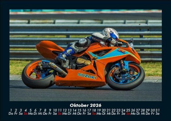 Produktbild: Motorr&auml;der 2026 Fotokalender DIN A5