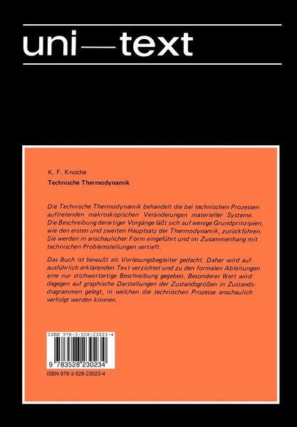 Produktbild: Technische Thermodynamik