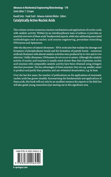 Produktbild: Catalytically Active Nucleic Acids