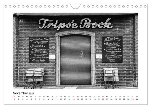 Produktbild: K&ouml;ln. 12 Orte - 1 Stadt (Wandkalender 2026 DIN A4 quer), CALVENDO Monatskalender