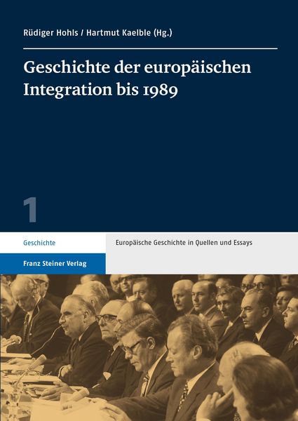 Produktbild: Geschichte der europ&auml;ischen Integration bis 1989