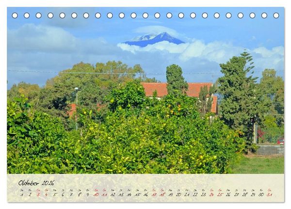Produktbild: Siziliens Zauber &ndash; Von Palermo bis Taormina (Tischkalender 2026 DIN A5 quer), CALVENDO Monatskalender