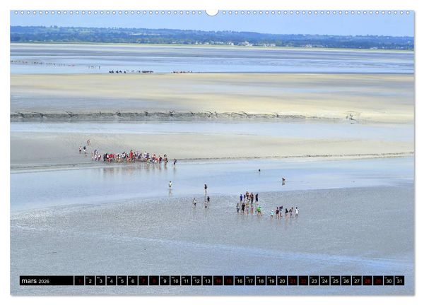 Produktbild: Mont Saint-Michel (Calendrier mural 2026 DIN A2 vertical) calendrier de bureau