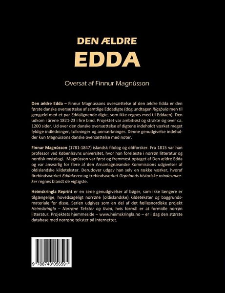 Produktbild: Den &aelig;ldre Edda