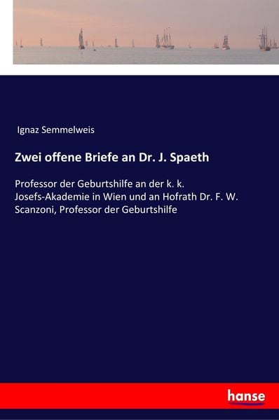 Produktbild: Zwei offene Briefe an Dr. J. Spaeth