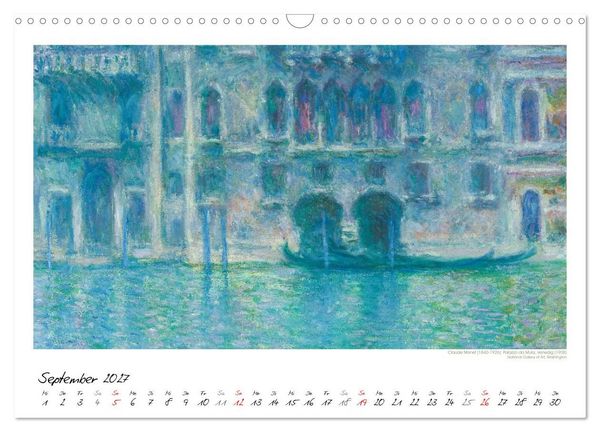 Produktbild: Venedig - Gem&auml;lde aus drei Jahrhunderten. Kunstkalender (Wandkalender 2027 DIN A3 quer), CALVENDO Monatskalender