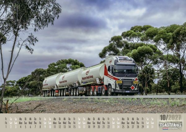 Produktbild: Roadtrains Kalender 2027