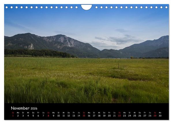 Produktbild: Sch&ouml;nes Oberbayern (Wandkalender 2026 DIN A4 quer), CALVENDO Monatskalender