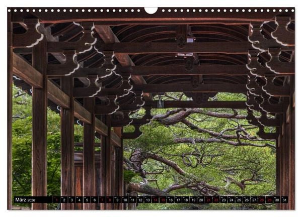 Produktbild: Kyotos Tempel - Bilder aus Japan (Wandkalender 2026 DIN A3 quer), CALVENDO Monatskalender