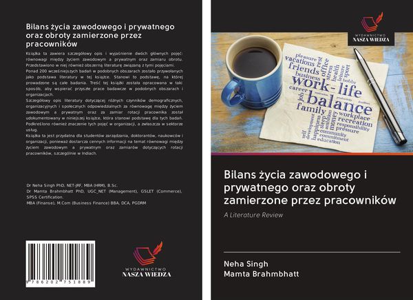 Produktbild: Bilans &iquest;ycia zawodowego i prywatnego oraz obroty zamierzone przez pracownik&oacute;w