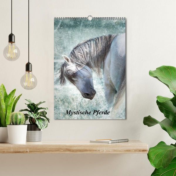 Produktbild: Mystische Pferde (Wandkalender 2027 DIN A3 hoch), CALVENDO Monatskalender