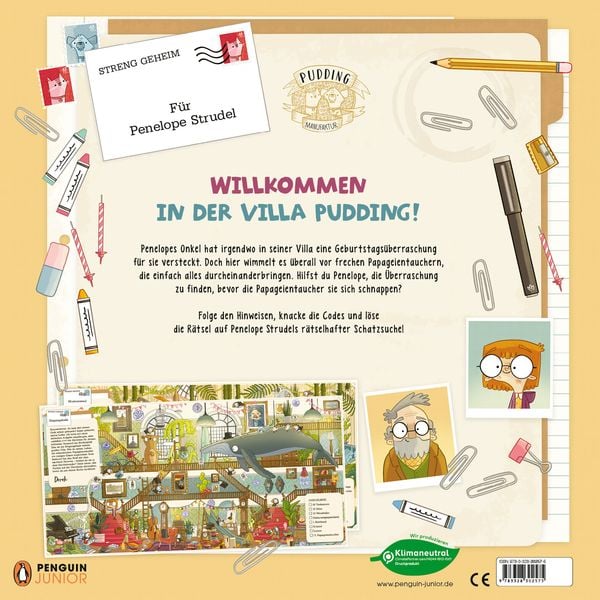 Produktbild: Penelope Strudel und die r&auml;tselhafte Schatzsuche