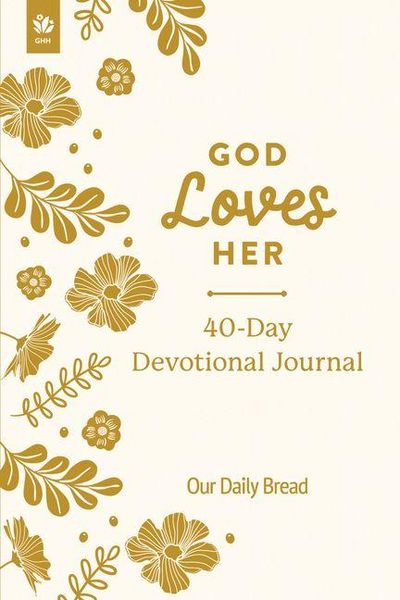 Produktbild: God Loves Her 40-Day Devotional Journal