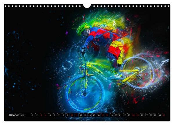 Produktbild: Downhill Explosion (Wandkalender 2026 DIN A3 quer), CALVENDO Monatskalender