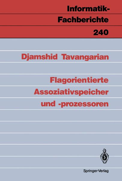 Produktbild: Flagorientierte Assoziativspeicher und -prozessoren