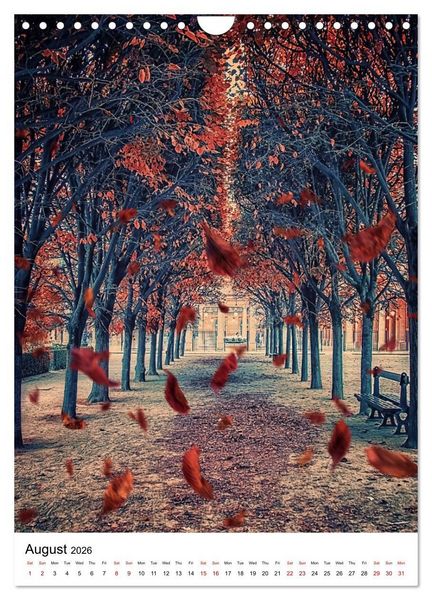 Produktbild: Wonders of Paris (Wall Calendar 2026 DIN A4 portrait), CALVENDO 12 Month Wall Calendar