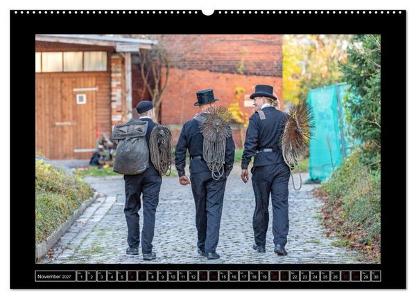 Produktbild: Schornsteinfeger in Berlin - Die Gl&uuml;cklichmacher (Wandkalender 2027 DIN A2 quer), CALVENDO Monatskalender
