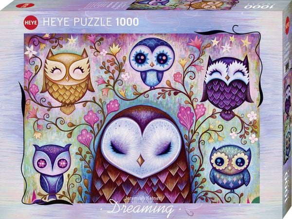 Heye - Standardpuzzle - Great Big Owl Standard, 1000 Teile