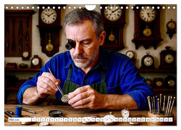 Produktbild: Traditionelle Gewerke (Wandkalender 2026 DIN A4 quer), CALVENDO Monatskalender