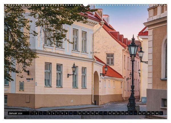 Produktbild: Nordischer Glanz &ndash; Tallinn - Riga - Vilnius (Wandkalender 2026 DIN A2 quer), CALVENDO Monatskalender