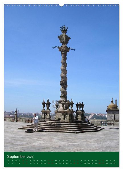 Produktbild: Farbiges Porto (Wandkalender 2026 DIN A2 hoch), CALVENDO Monatskalender